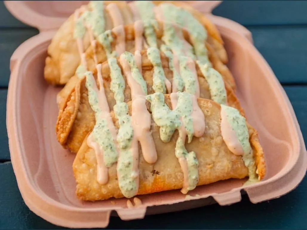 A close up of food in a container